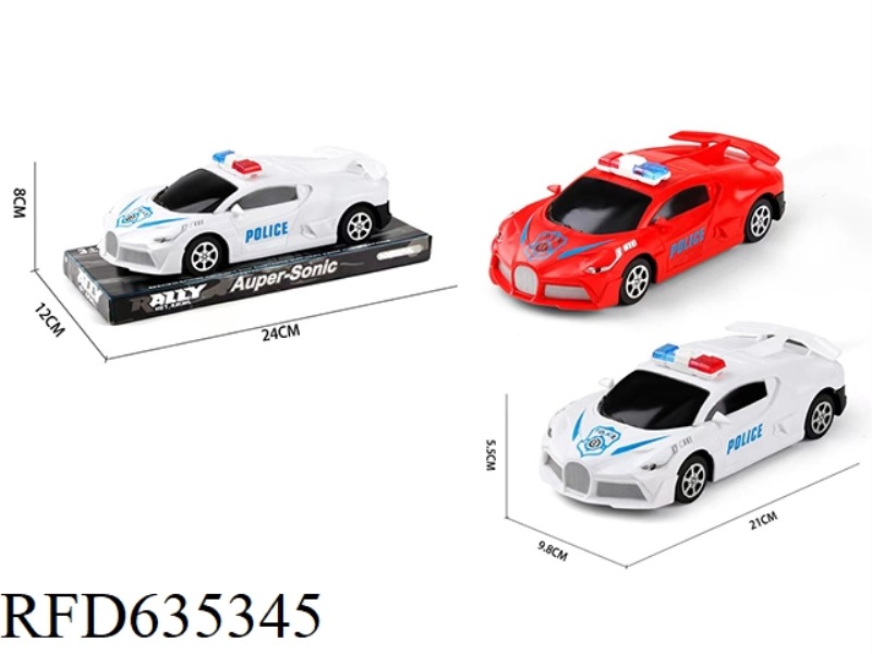 1:20 INERTIA BUGATTI POLICE CAR