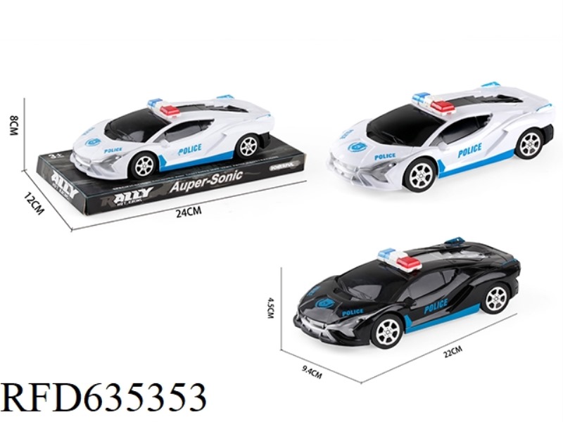 1:20 INERTIAL LAMBORGHINI POLICE CAR