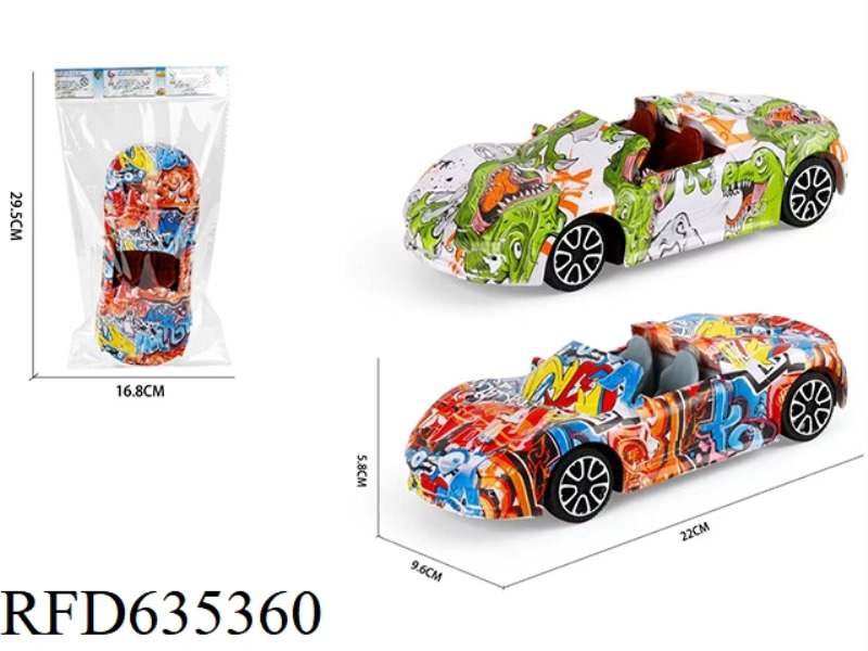 1:18 PORSCHE INERTIA GRAFFITI CONVERTIBLE