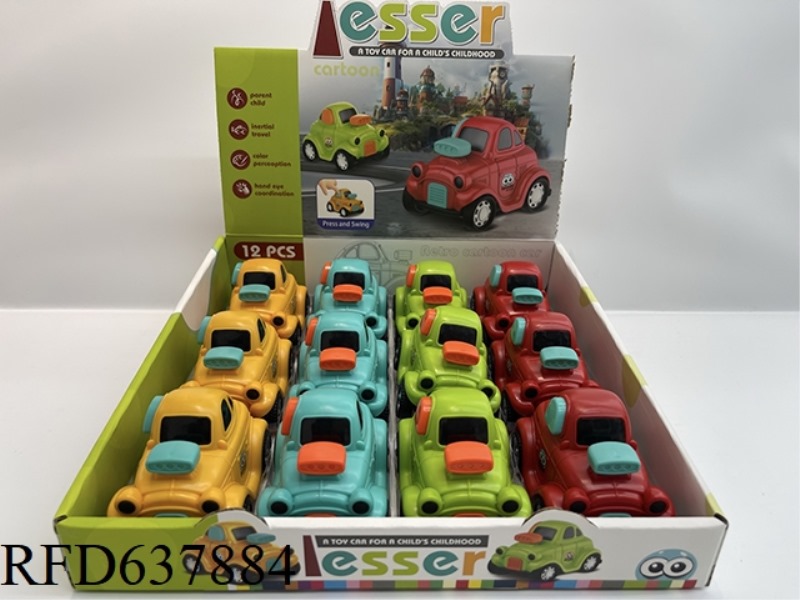 DOUBLE INERTIA CAR 12PCS
