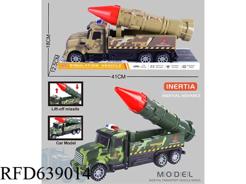 INERTIAL MILITARY MISSILE VEHICLE