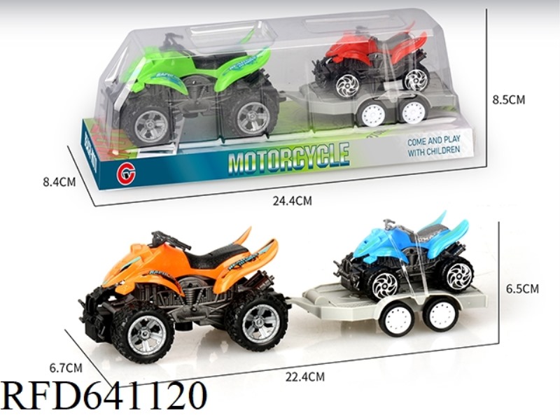 SMALL INERTIA BEACH MOTORCYCLE TOWING SLIDING BEACH MOTORCYCLE