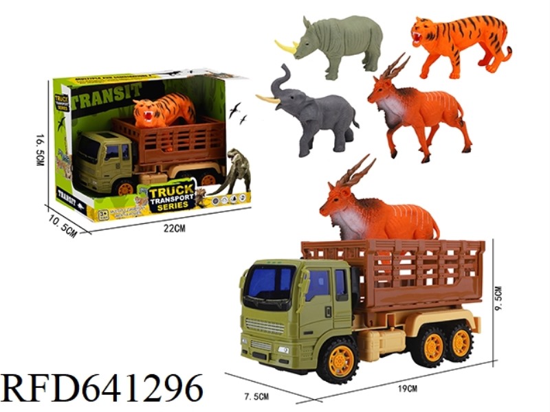 INERTIAL ANIMAL VEHICLE TRANSPORT VEHICLE SET
