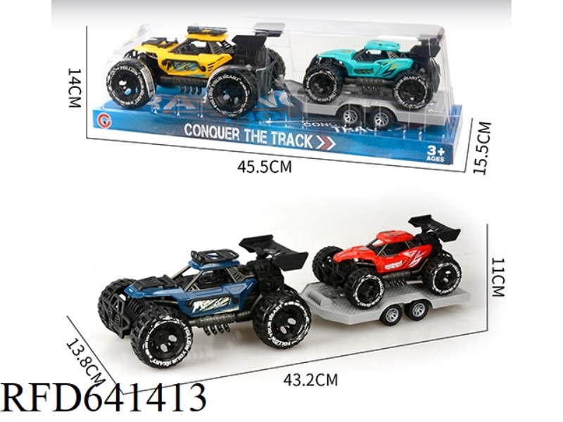INERTIAL SINGLE-SEAT SKELETON OFF-ROAD VEHICLE TOWING INERTIAL VEHICLE