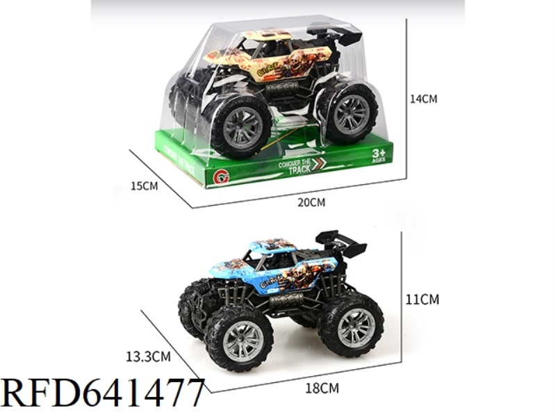 INERTIA TWO-SEAT SKELETON VACUUM WHEEL OFF-ROAD VEHICLE