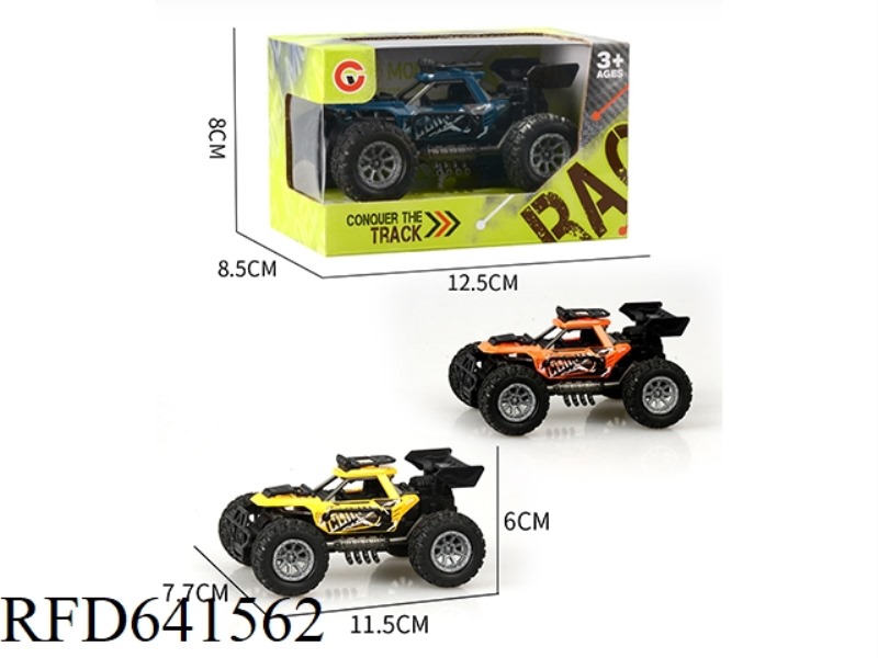 INERTIA SINGLE-SEAT SKELETON WHEEL-WRAPPED OFF-ROAD VEHICLE