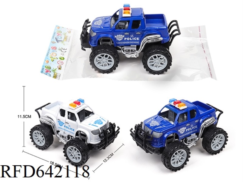INERTIA WRANGLER PAINTING POLICE CAR