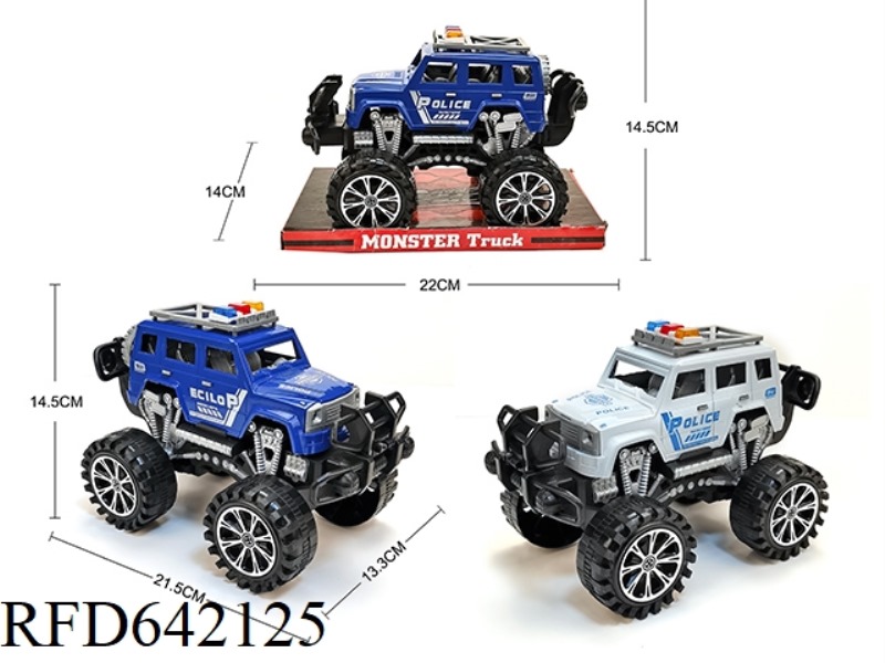 INERTIAL MERCEDES-BENZ POLICE CAR