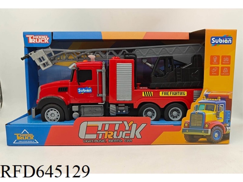 1.14 AMERICAN LADDER TRUCK INERTIA & MUSIC & LIGHTING