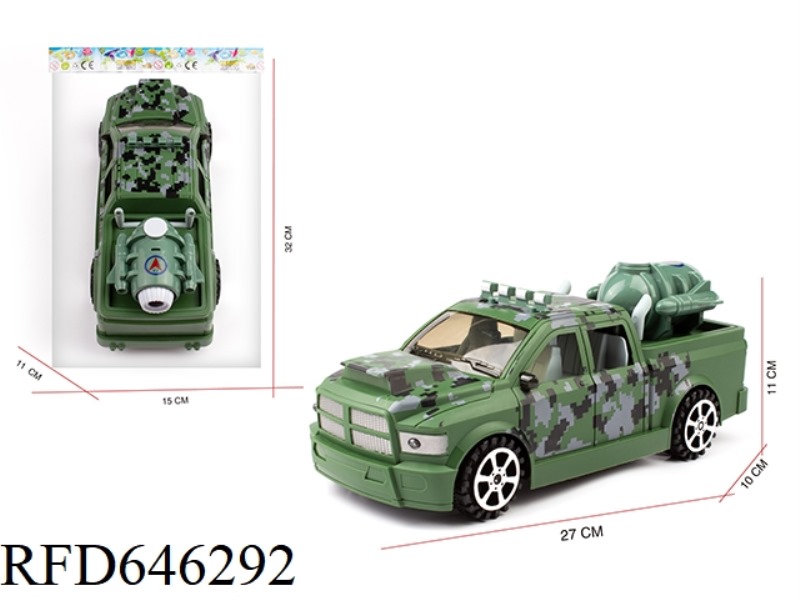 1:16 DODGE RAM PICKUP INERTIAL MILITARY SIMULATOR