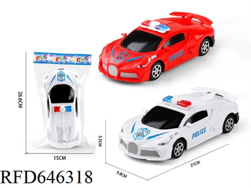 1:20 INERTIA BUGATTI POLICE CAR