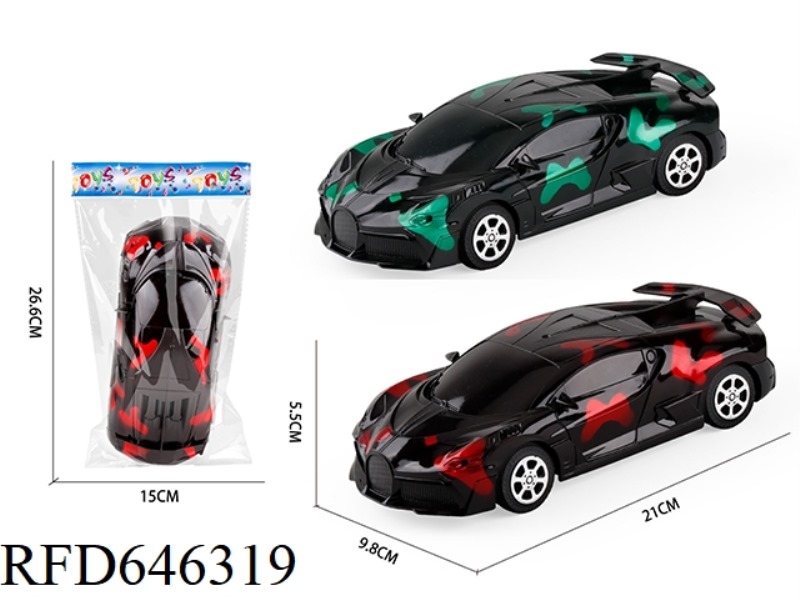 1:20 BUGATTI CAMO INERTIAL CAR