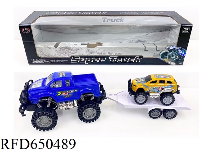 OFF-ROAD VEHICLE TOWING AND SLIDING OFF-ROAD VEHICLE