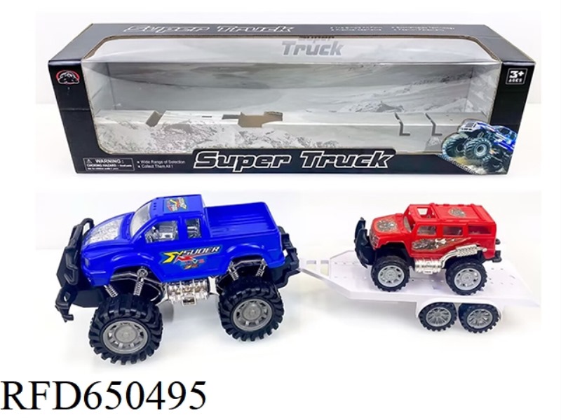 OFF-ROAD VEHICLE TOWING AND SLIDING OFF-ROAD VEHICLE