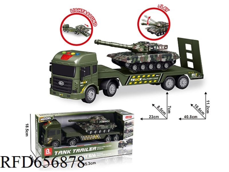1:18 ACOUSTO-OPTIC INERTIAL TRAILER TANK