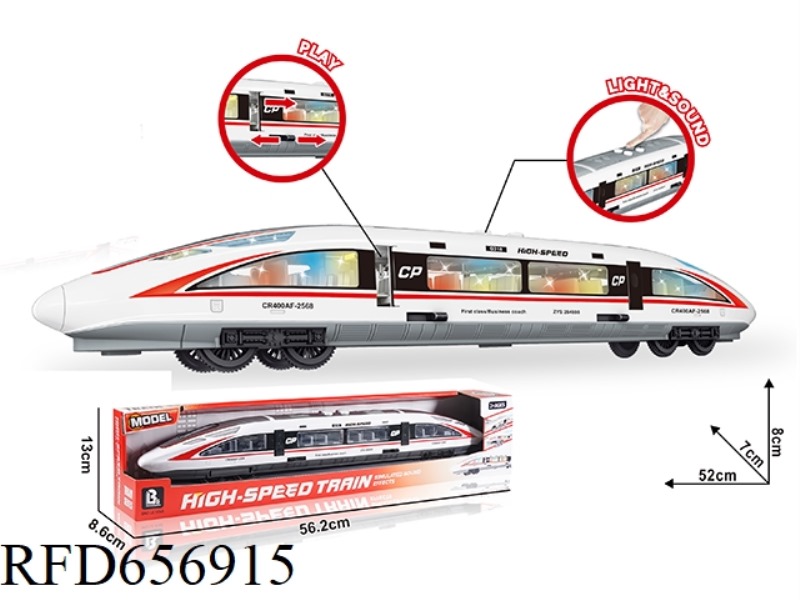 ACOUSTO-OPTIC INERTIA CAN OPEN THE DOOR HIGH SPEED TRAIN