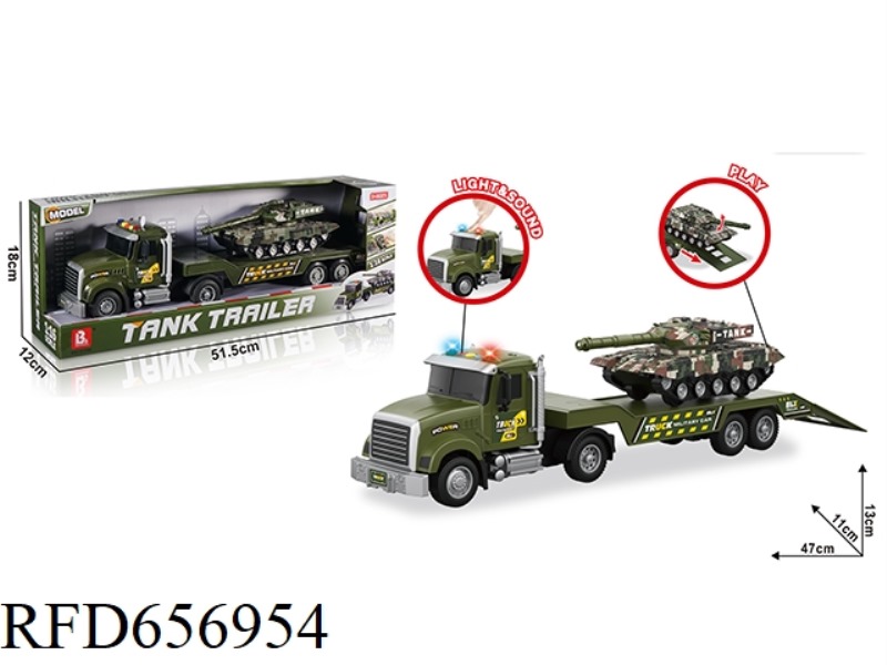 1:16 ACOUSTO-OPTIC INERTIAL TANK TRANSPORT VEHICLE
