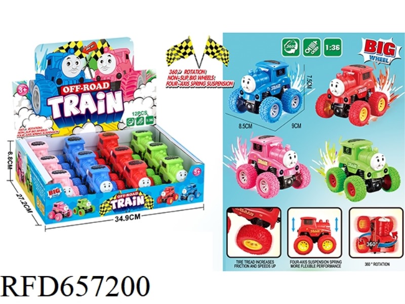 DOUBLE INERTIA LOCOMOTIVE STUNT CAR (ENGLISH VERSION 12 ONLY)