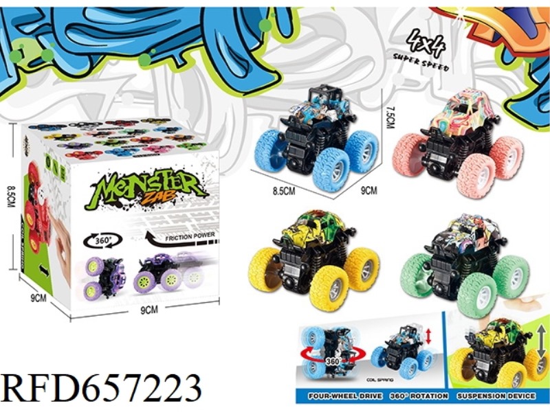 DOODLE DUAL INERTIA STUNT CAR (ENGLISH)