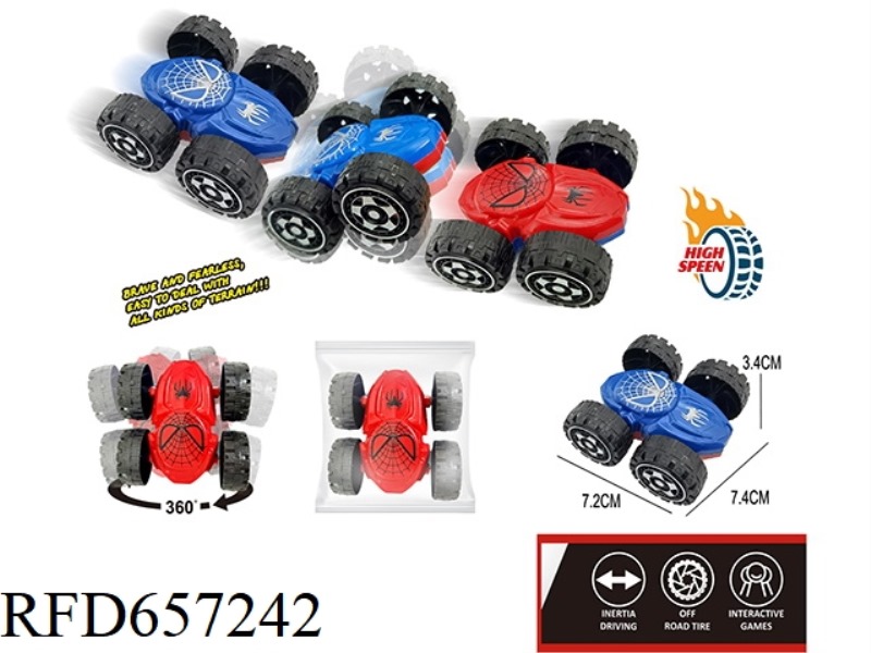 SMALL DOUBLE-SIDED CAR