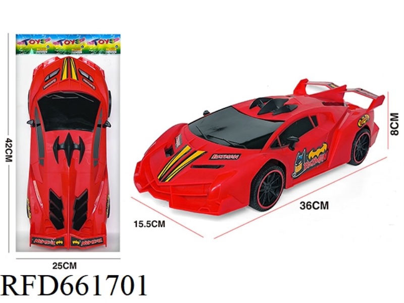 INERTIAL RED SPORTS CAR