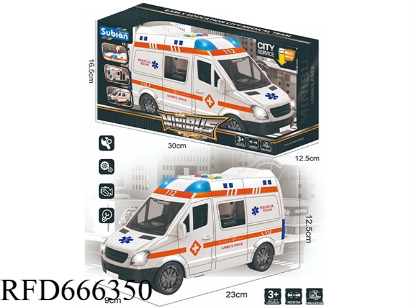 1:16 INERTIAL FIVE-DOOR AMBULANCE