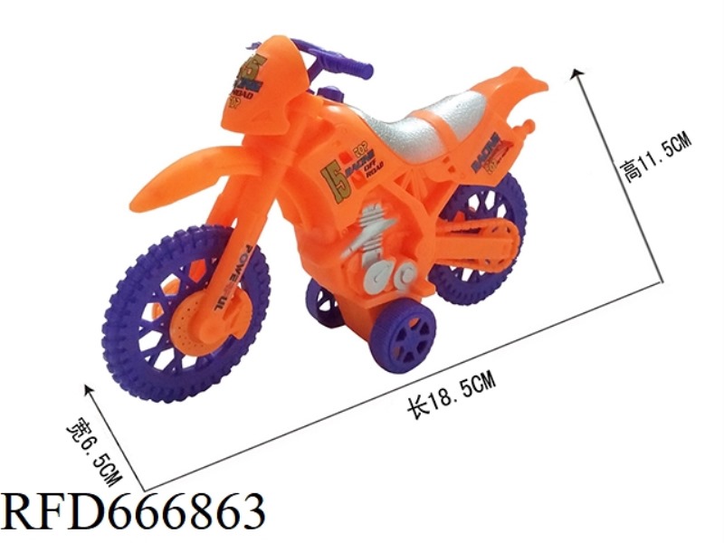 INERTIAL COLOR-WHEEL MOTORCYCLE