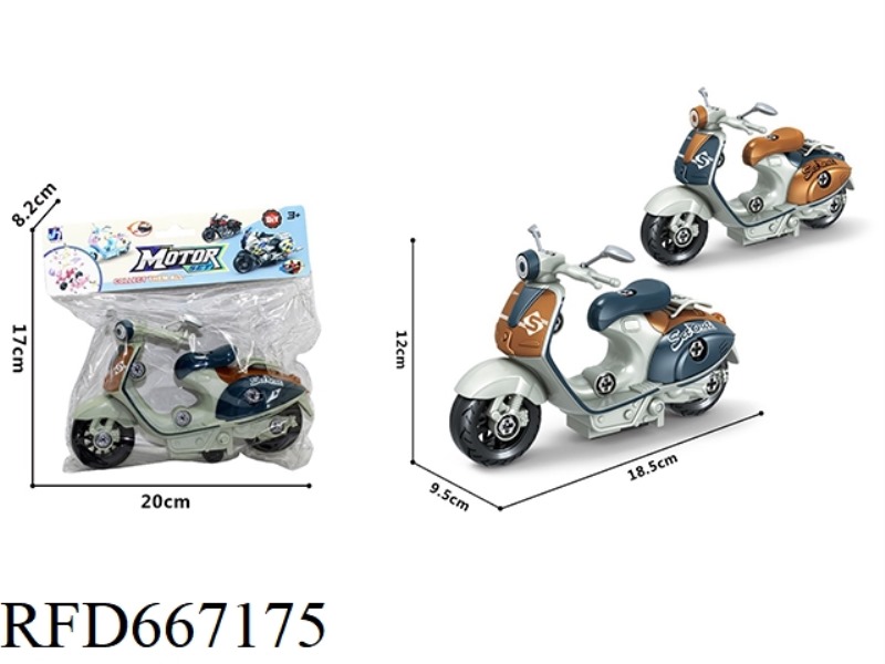 INERTIAL DISASSEMBLY AND ASSEMBLY OF MOTORCYCLES