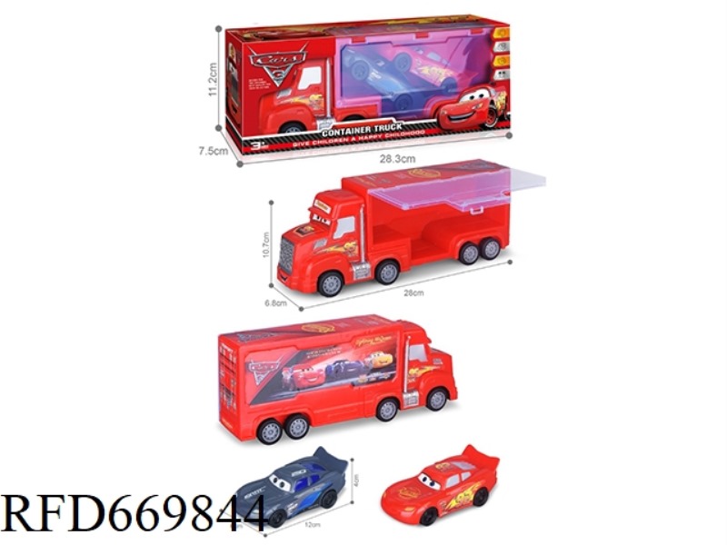 CAR STORY INERTIAL STORAGE CAR +2 12CM PULL-BACK CARS