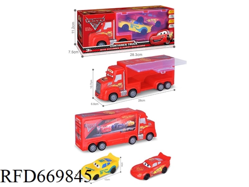 CAR STORY INERTIAL STORAGE CAR +2 12CM PULL-BACK CARS