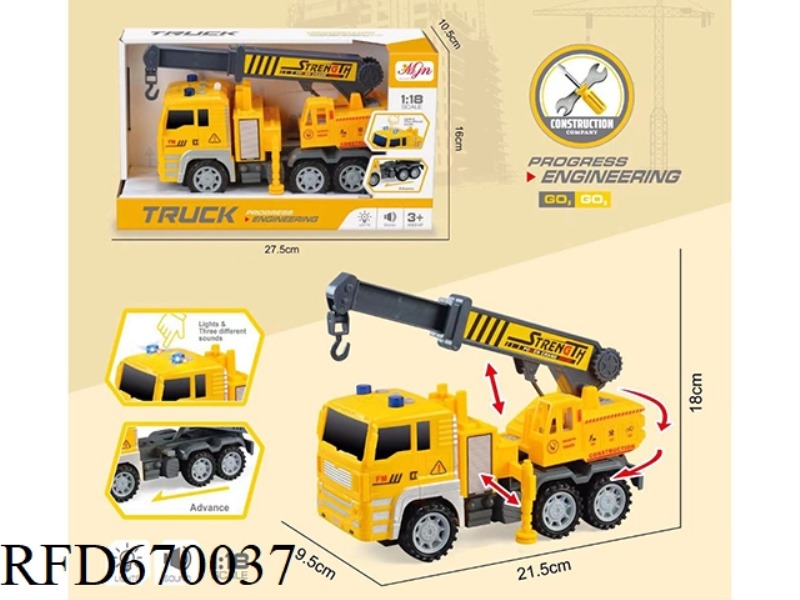 AUDIO-VISUAL INERTIAL ENGINEERING CRANE