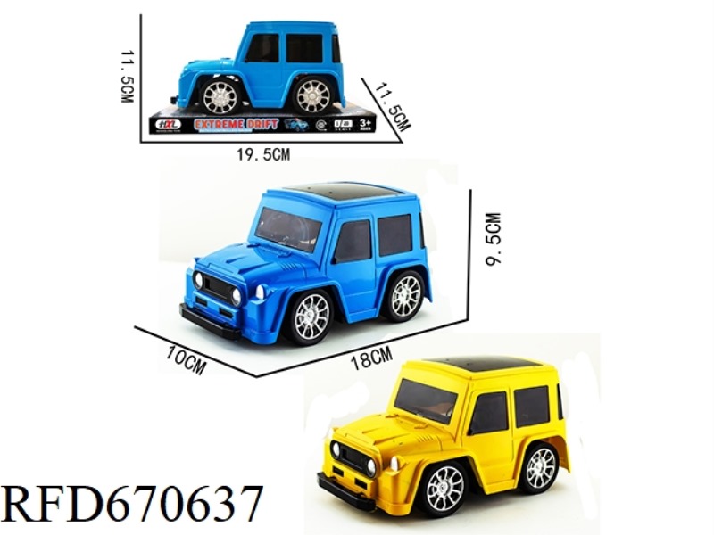 Q-VERSION SUV-TYPE TOYOTA SIMULATION INERTIAL VEHICLE