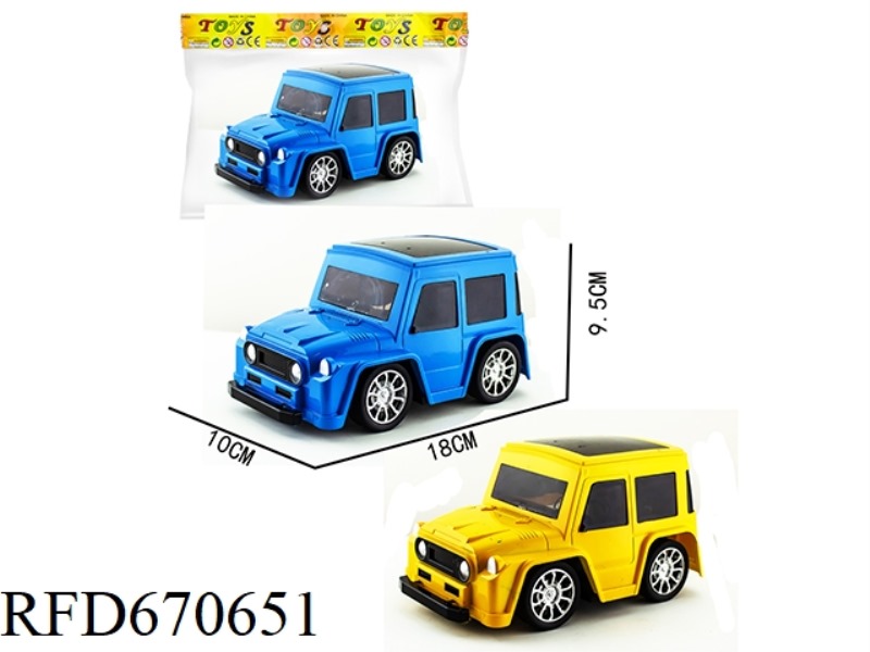 Q-VERSION SUV-TYPE TOYOTA SIMULATION INERTIAL VEHICLE