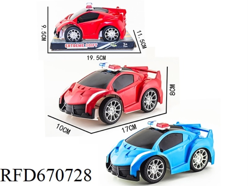 Q-VERSION POISON SIMULATION INERTIAL POLICE CAR