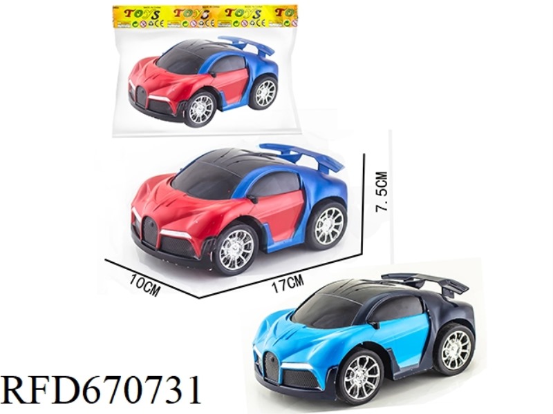 Q-VERSION BUGATTI SIMULATION INERTIAL VEHICLE