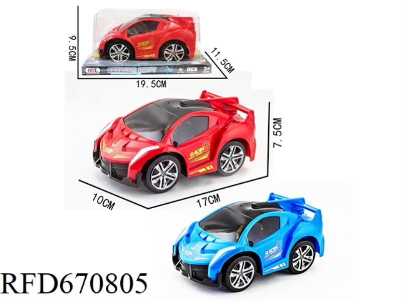 Q-VERSION POISON SOLID-COLOR PAD PRINTING INERTIAL VEHICLE