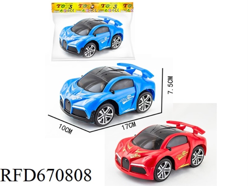 Q-VERSION BUGATTI SOLID-COLOR PAD PRINTING INERTIAL VEHICLE