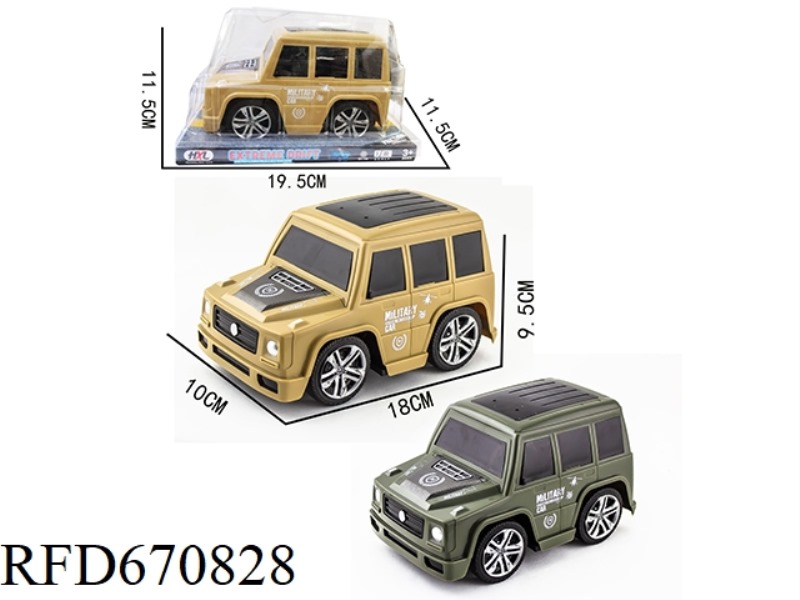 Q-VERSION SUV-TYPE LARGE G SOLID COLOR PAD PRINTING INERTIAL VEHICLE