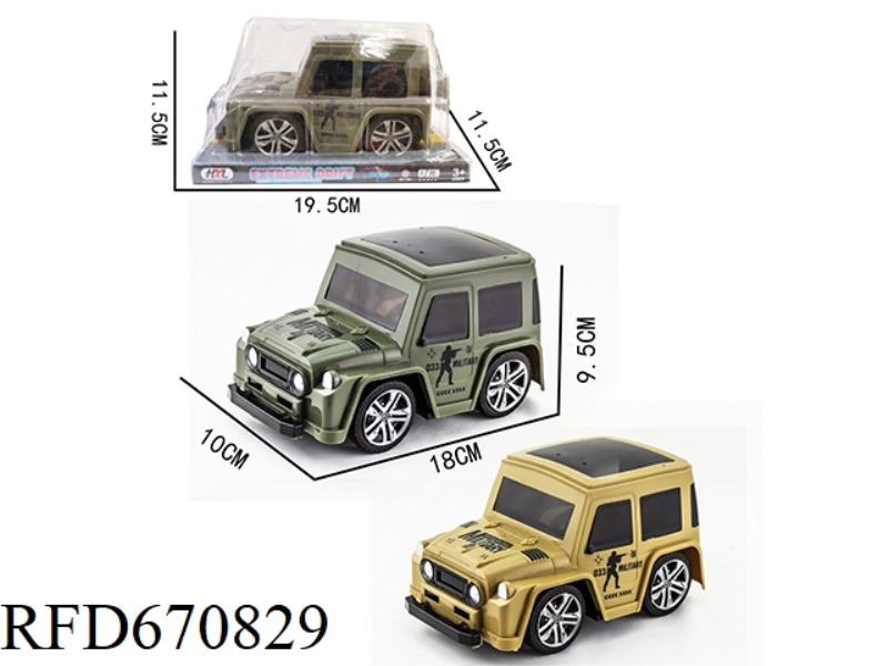 Q-VERSION SUV-TYPE TOYOTA SOLID-COLOR PAD PRINTING INERTIAL VEHICLE