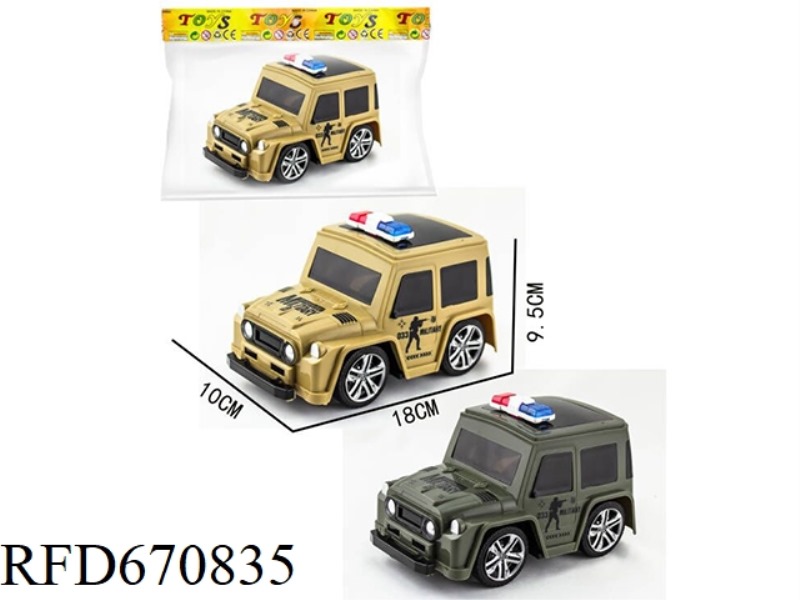 Q-VERSION SUV-TYPE TOYOTA SOLID-COLOR TRANSFER PRINTED INERTIAL POLICE CAR