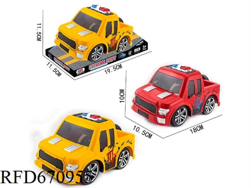 Q-VERSION FORD RAPTOR SIMULATION INERTIAL POLICE CAR