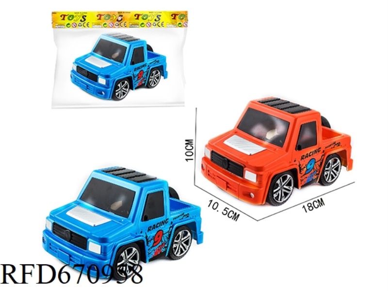 Q-VERSION MERCEDES-BENZ PICKUP TRUCK SIMULATION INERTIAL VEHICLE