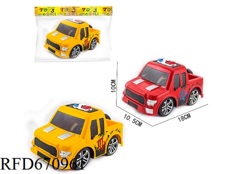 Q-VERSION FORD RAPTOR SIMULATION INERTIAL POLICE CAR