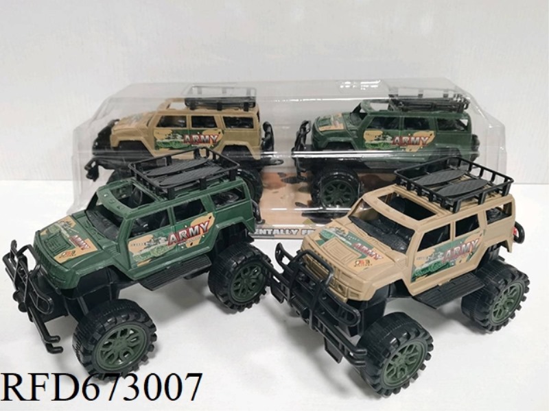 2 INERTIAL OFF-ROAD MILITARY VEHICLES