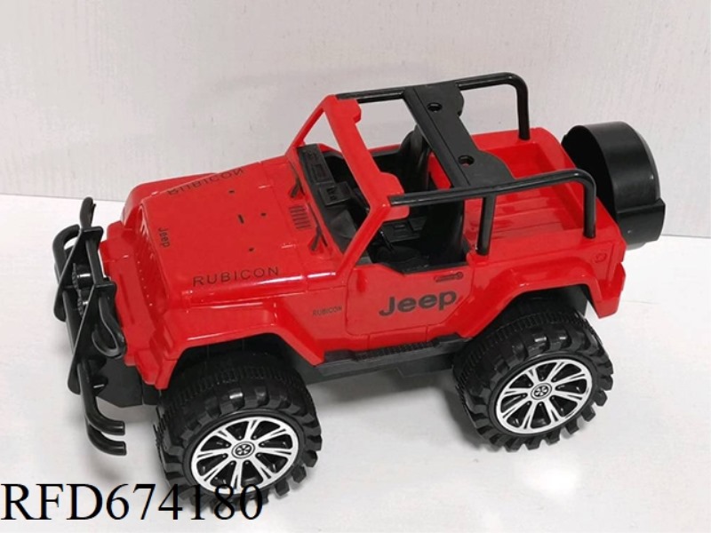 23 CM INERTIA RED JEEP