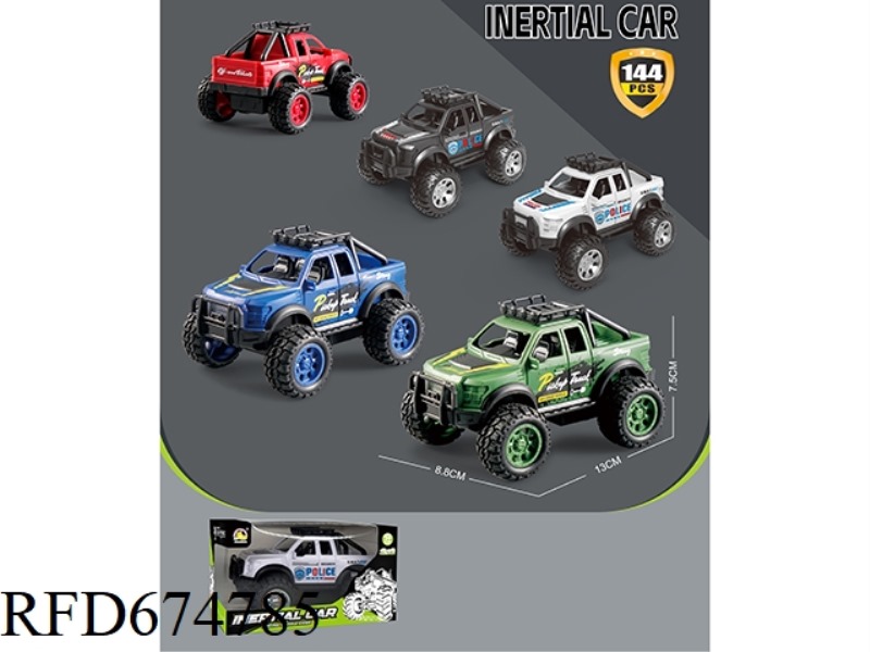 INERTIAL PICKUP TRUCK