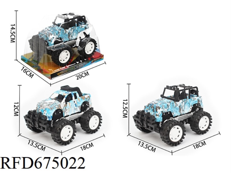 GRAFFITI OFF-ROAD INERTIAL VEHICLE