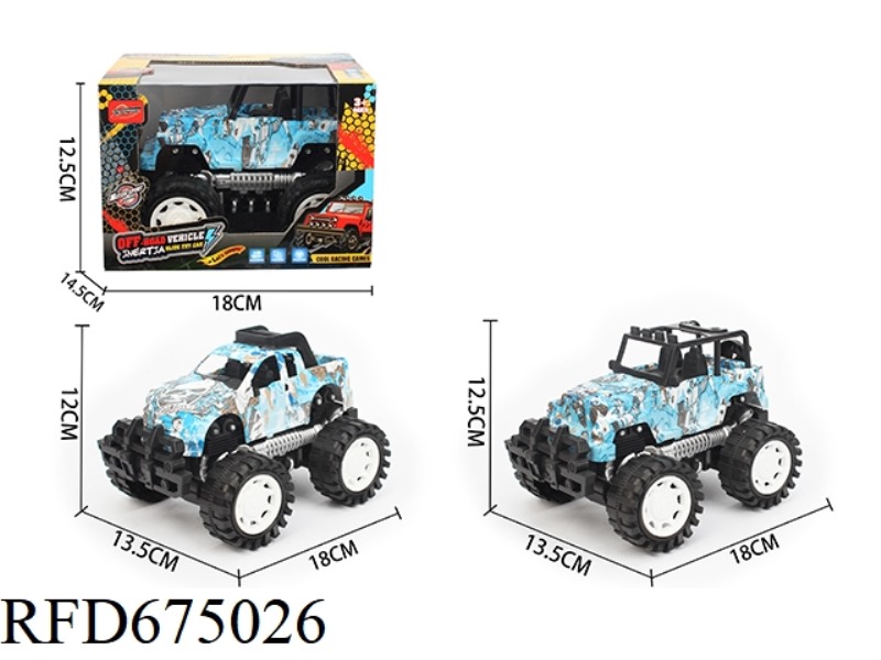 GRAFFITI OFF-ROAD INERTIAL VEHICLE