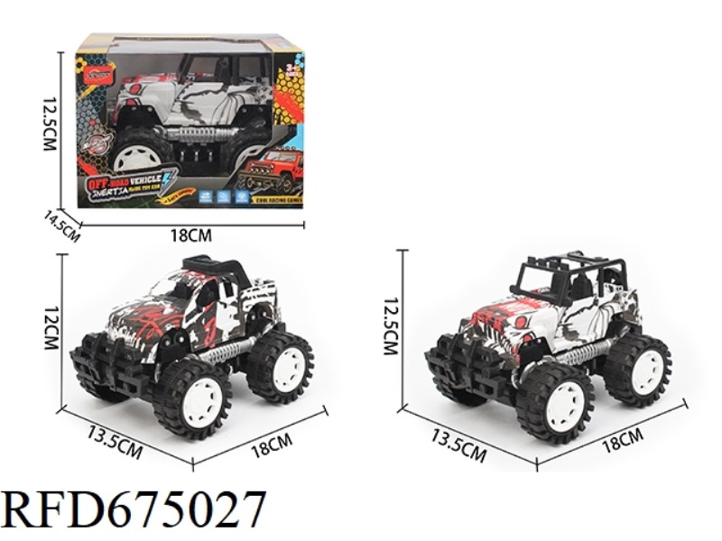 GRAFFITI OFF-ROAD INERTIAL VEHICLE