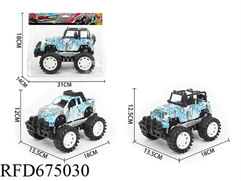 GRAFFITI OFF-ROAD INERTIAL VEHICLE